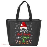 Funny Christmas Tree Single Ready To Jingle Christmas Jingle Xmas Holiday Gift Tote Bag thumb 0