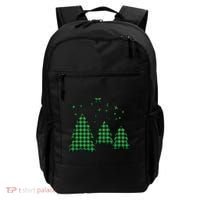 Festive Christmas Trees Pattern Backpack thumb 0
