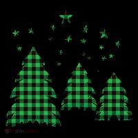 Festive Christmas Trees Pattern Toddler Hoodie thumb 2