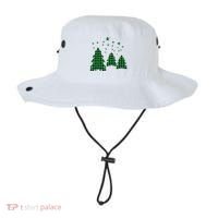 Festive Christmas Trees Pattern Bucket Hat thumb 0