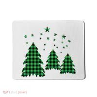 Festive Christmas Trees Pattern Mousepad thumb 0