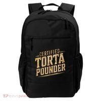 Funny Certified Torta Pounder Latino Backpack thumb 0