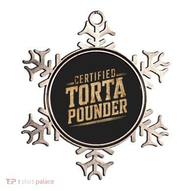 Funny Certified Torta Pounder Latino Ornament
