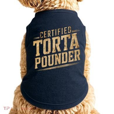 Funny Certified Torta Pounder Latino Doggie Tank