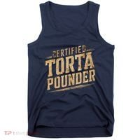 Funny Certified Torta Pounder Latino Tank Top thumb 0