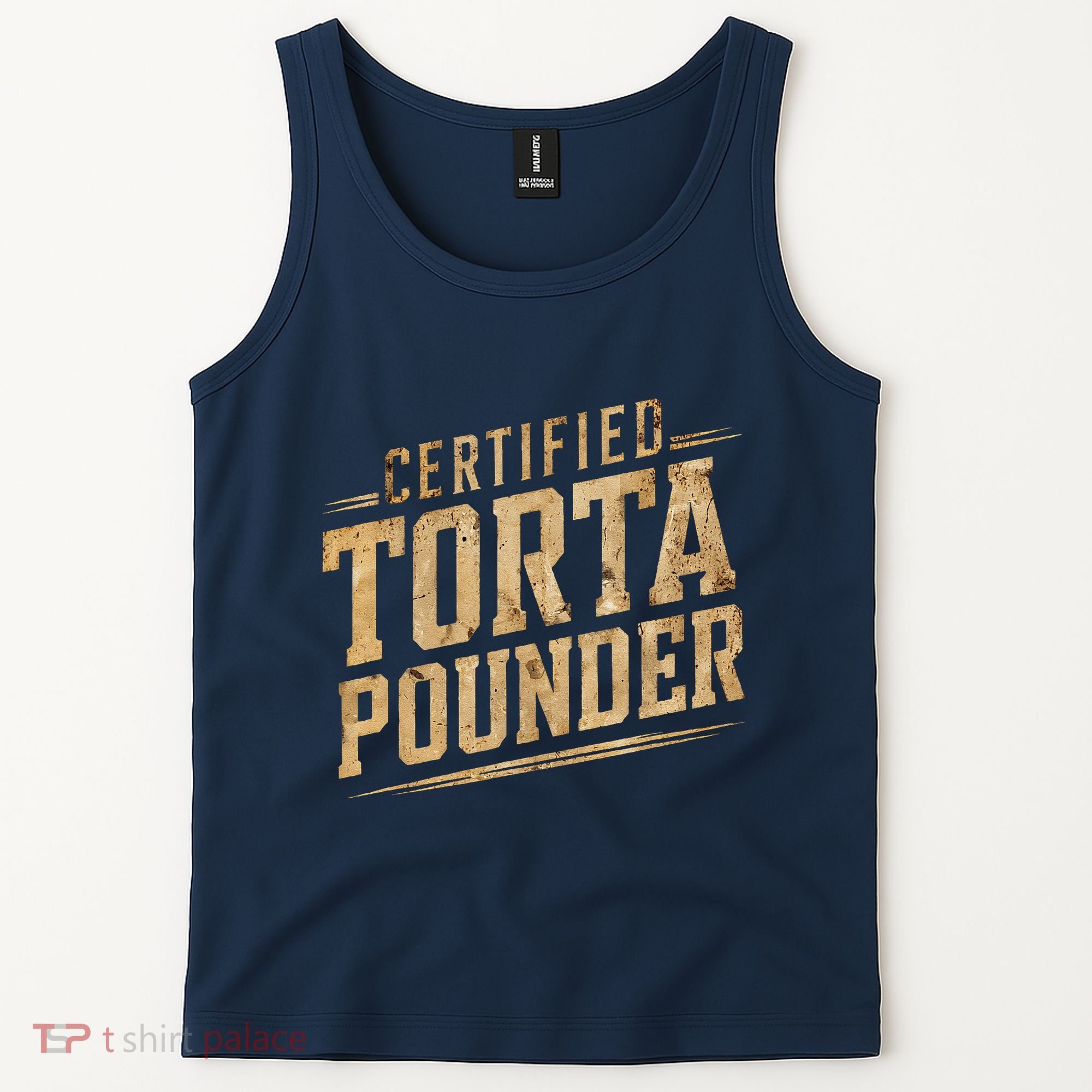 Funny Certified Torta Pounder Latino Tank Top