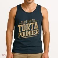 Funny Certified Torta Pounder Latino Tank Top thumb 3