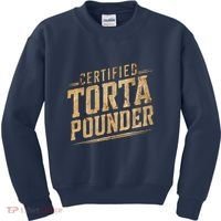 Funny Certified Torta Pounder Latino Kids Sweatshirt thumb 0