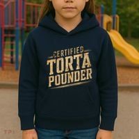 Funny Certified Torta Pounder Latino Kids Hoodie thumb 3