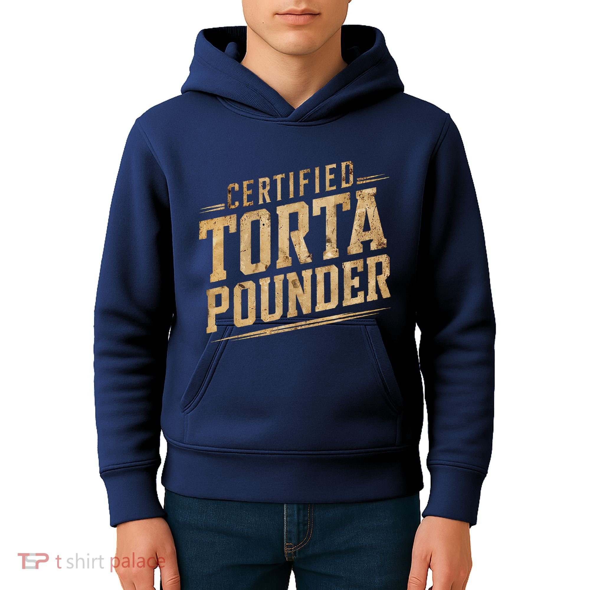 Funny Certified Torta Pounder Latino Kids Hoodie