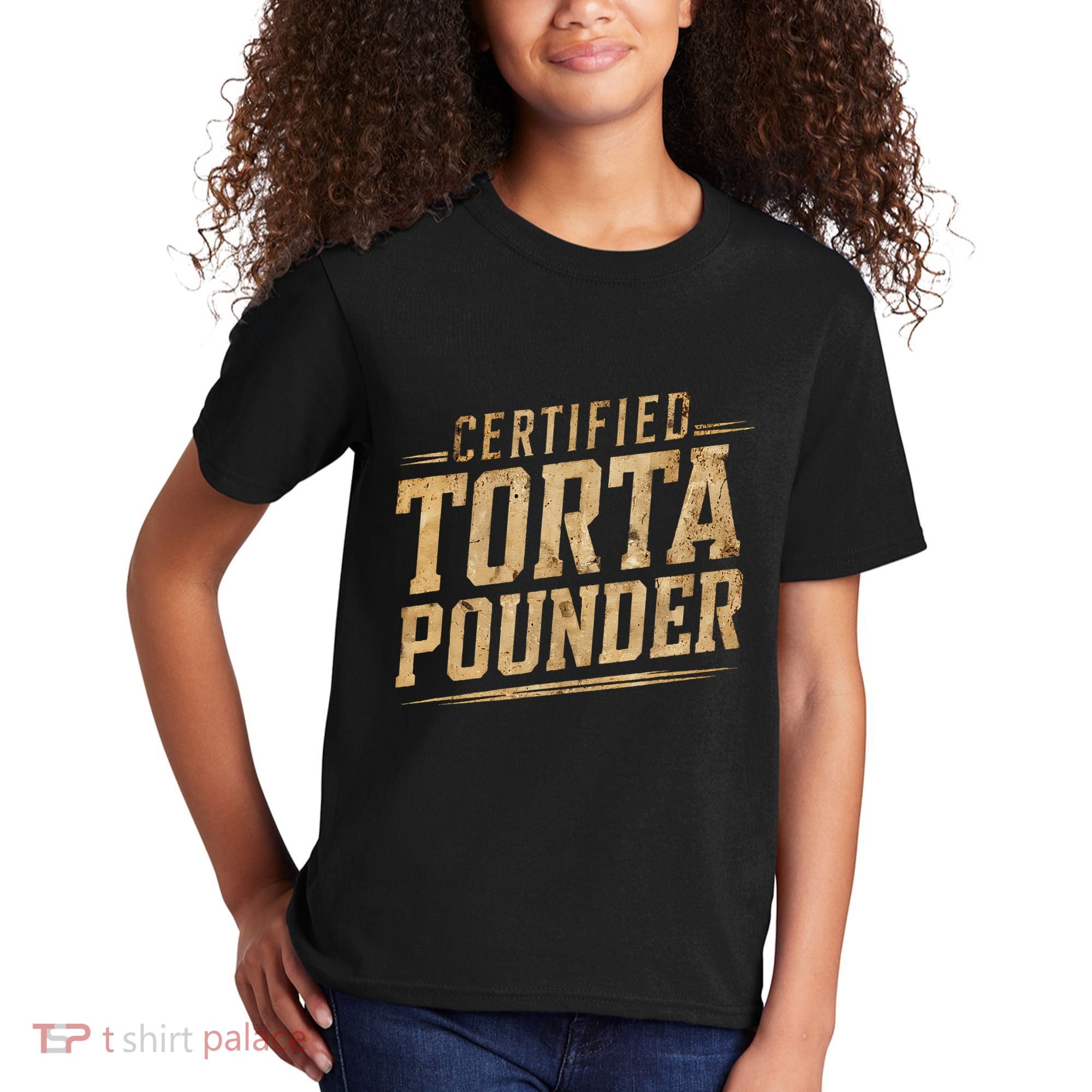 Funny Certified Torta Pounder Latino Kids T-Shirt