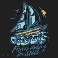 Forever Chasing The Sun Sail Boat Women's Sweatshirt thumb 2