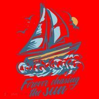 Forever Chasing The Sun Sail Boat Santa Hat thumb 1