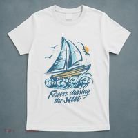 Forever Chasing The Sun Sail Boat T-Shirt thumb 5