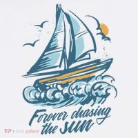 Forever Chasing The Sun Sail Boat Beanie thumb 2