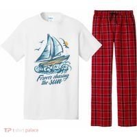 Forever Chasing The Sun Sail Boat Pajama Set thumb 0