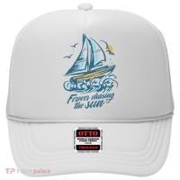 Forever Chasing The Sun Sail Boat Hat thumb 0