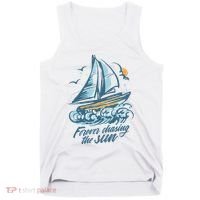 Forever Chasing The Sun Sail Boat Tank Top thumb 0