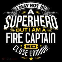 Fire Captain T Gift Idea Superhero Fireman Bucket Hat thumb 4