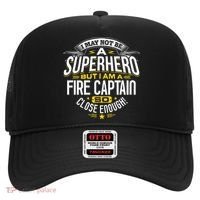 Fire Captain T Gift Idea Superhero Fireman Hat thumb 0
