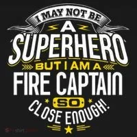 Fire Captain T Gift Idea Superhero Fireman Women's T-Shirt thumb 6