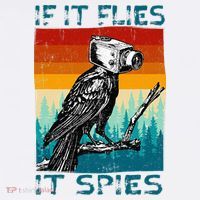 Funny Conspiracy Theory If It Flies It S.P.I.E.S Pigeon Bird Women's Hoodie thumb 2
