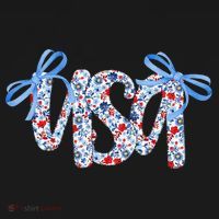 Floral Coquette USA America 4th Of July Independence Day Women's Tank Top thumb 5