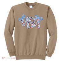 Floral Coquette USA America 4th Of July Independence Day Sweatshirt thumb 0