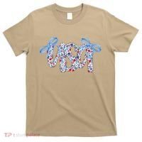 Floral Coquette USA America 4th Of July Independence Day T-Shirt thumb 0