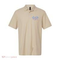 Floral Coquette USA America 4th Of July Independence Day Polo thumb 0
