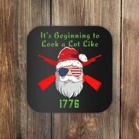Funny Christmas Ultra MAGA Conservative Republican Coaster thumb 0