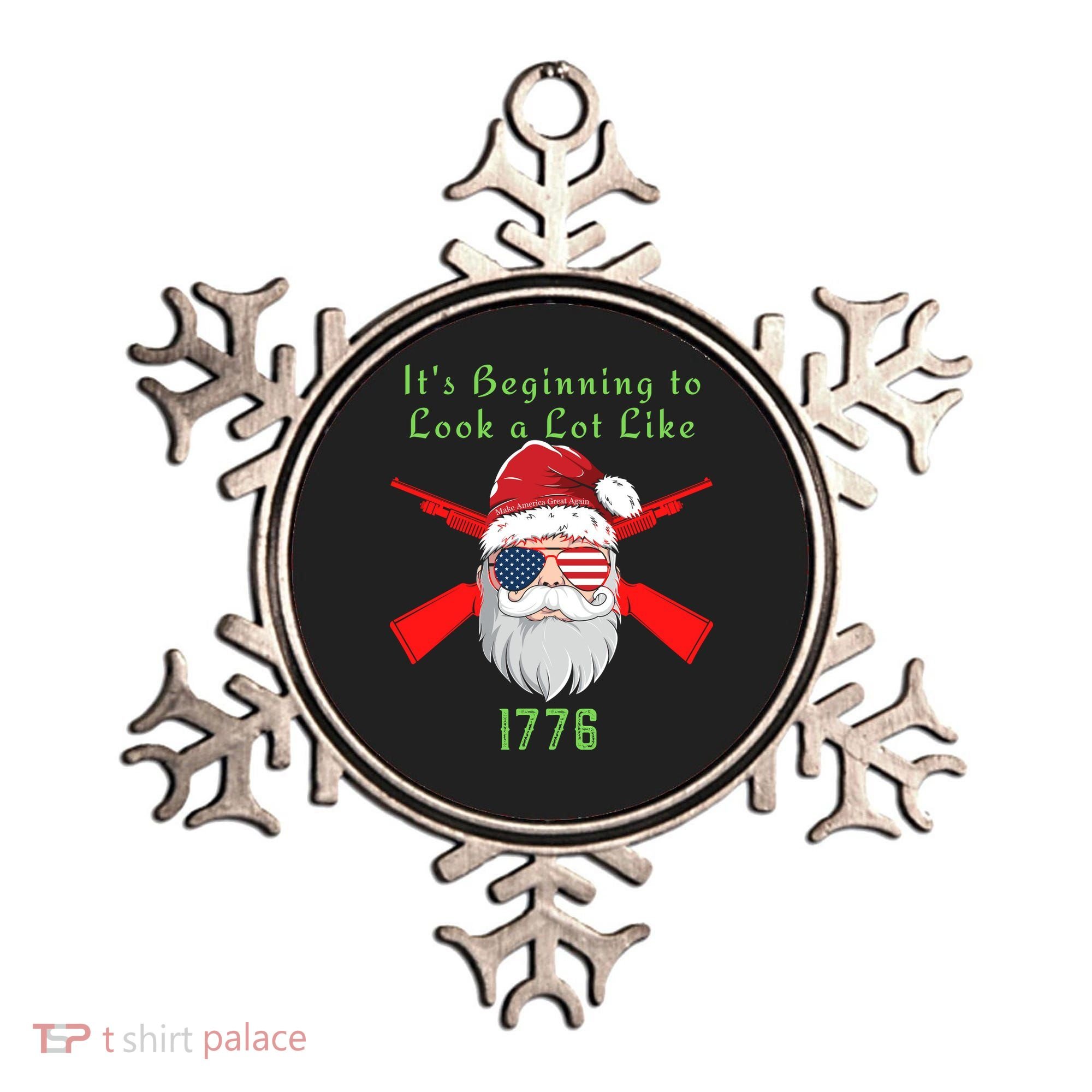 Funny Christmas Ultra MAGA Conservative Republican Ornament
