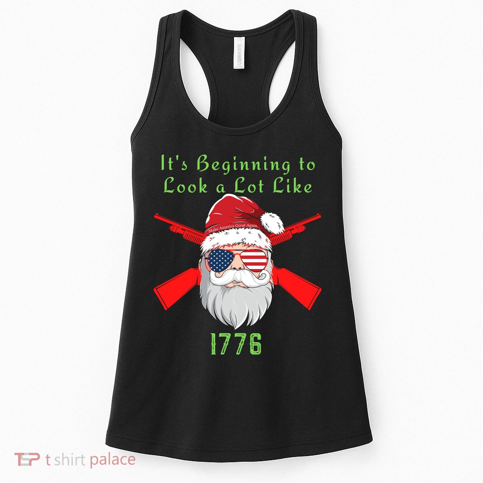 Funny Christmas Ultra MAGA Conservative Republican Women's Tank Top