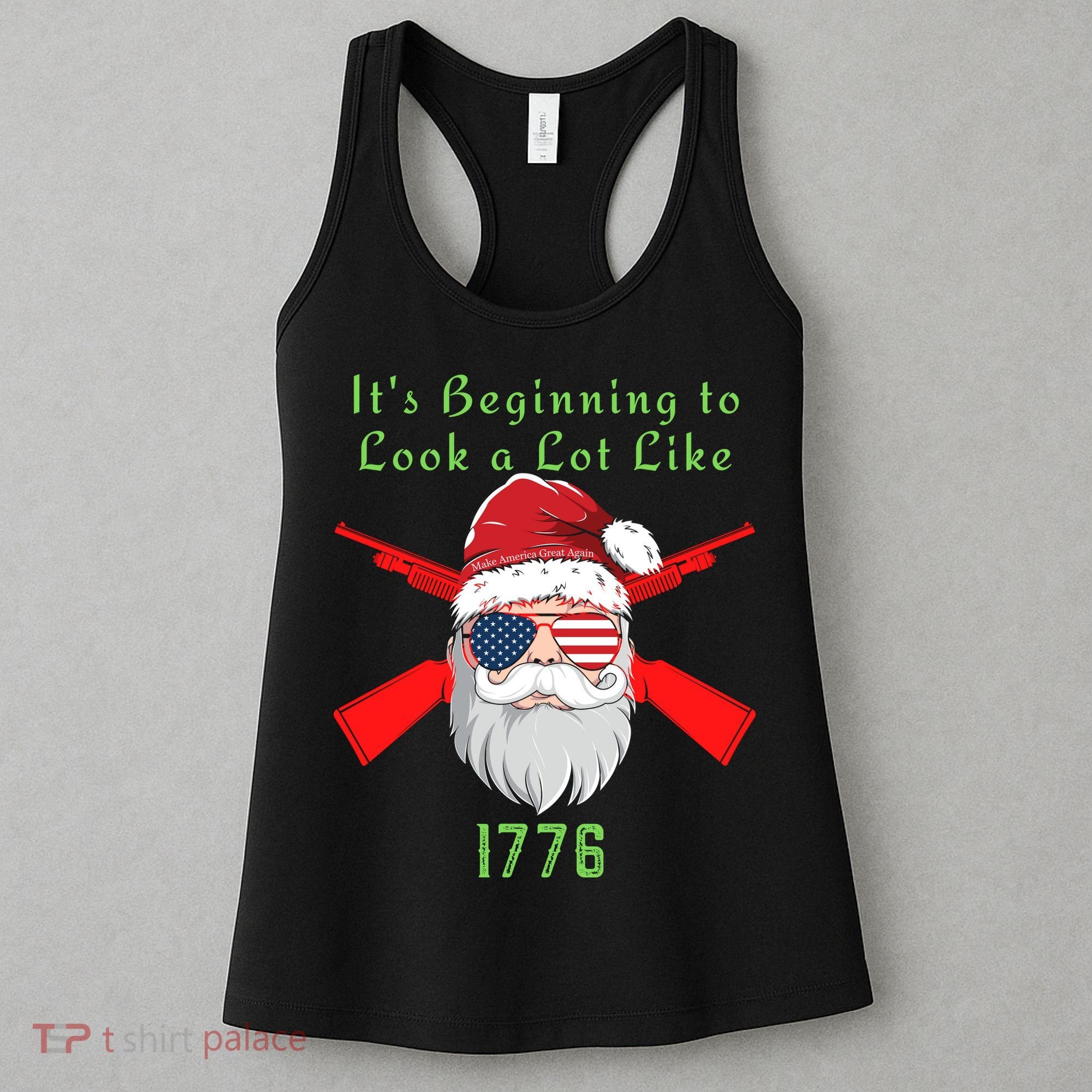 Funny Christmas Ultra MAGA Conservative Republican Women's Tank Top