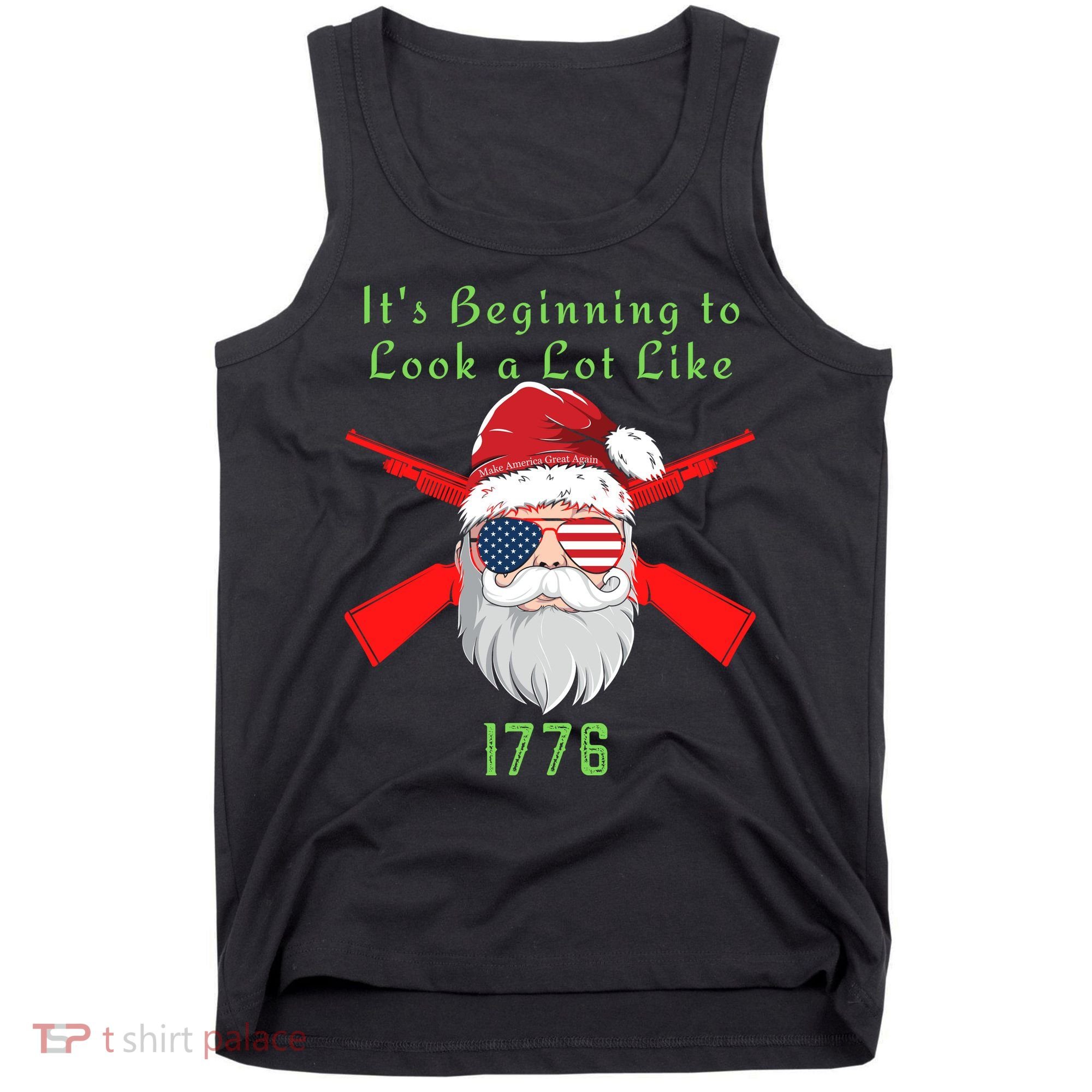 Funny Christmas Ultra MAGA Conservative Republican Tank Top