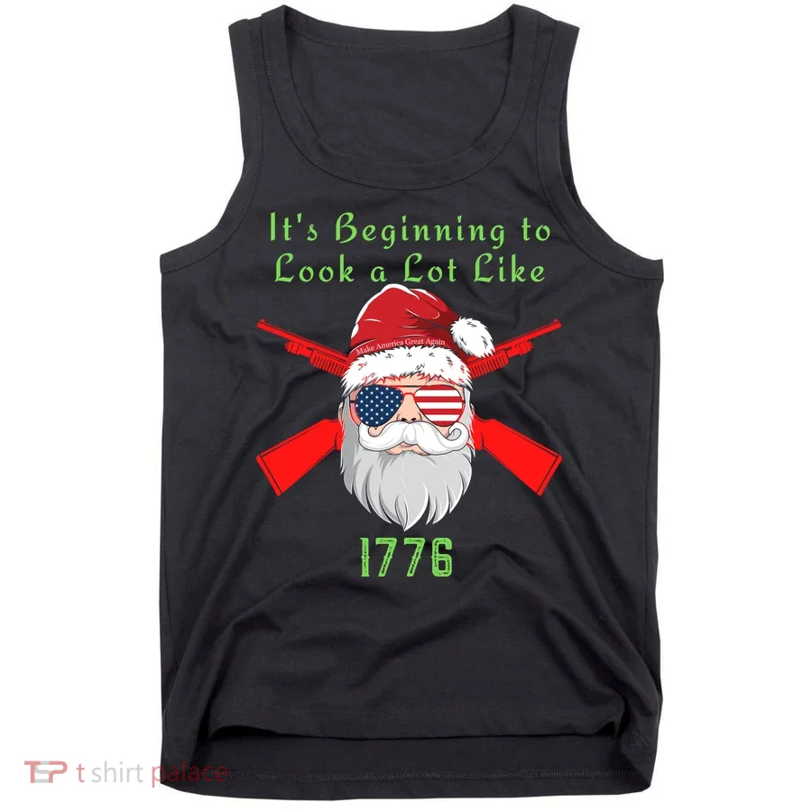 Funny Christmas Ultra MAGA Conservative Republican Tank Top