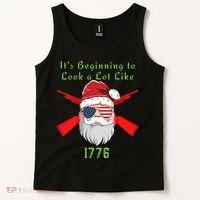 Funny Christmas Ultra MAGA Conservative Republican Tank Top thumb 2