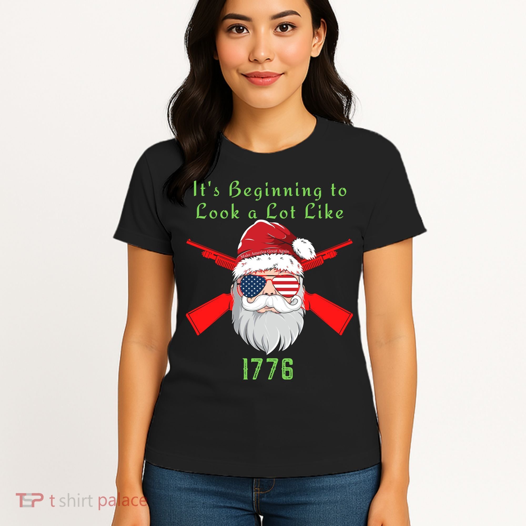Funny Christmas Ultra MAGA Conservative Republican Women's T-Shirt