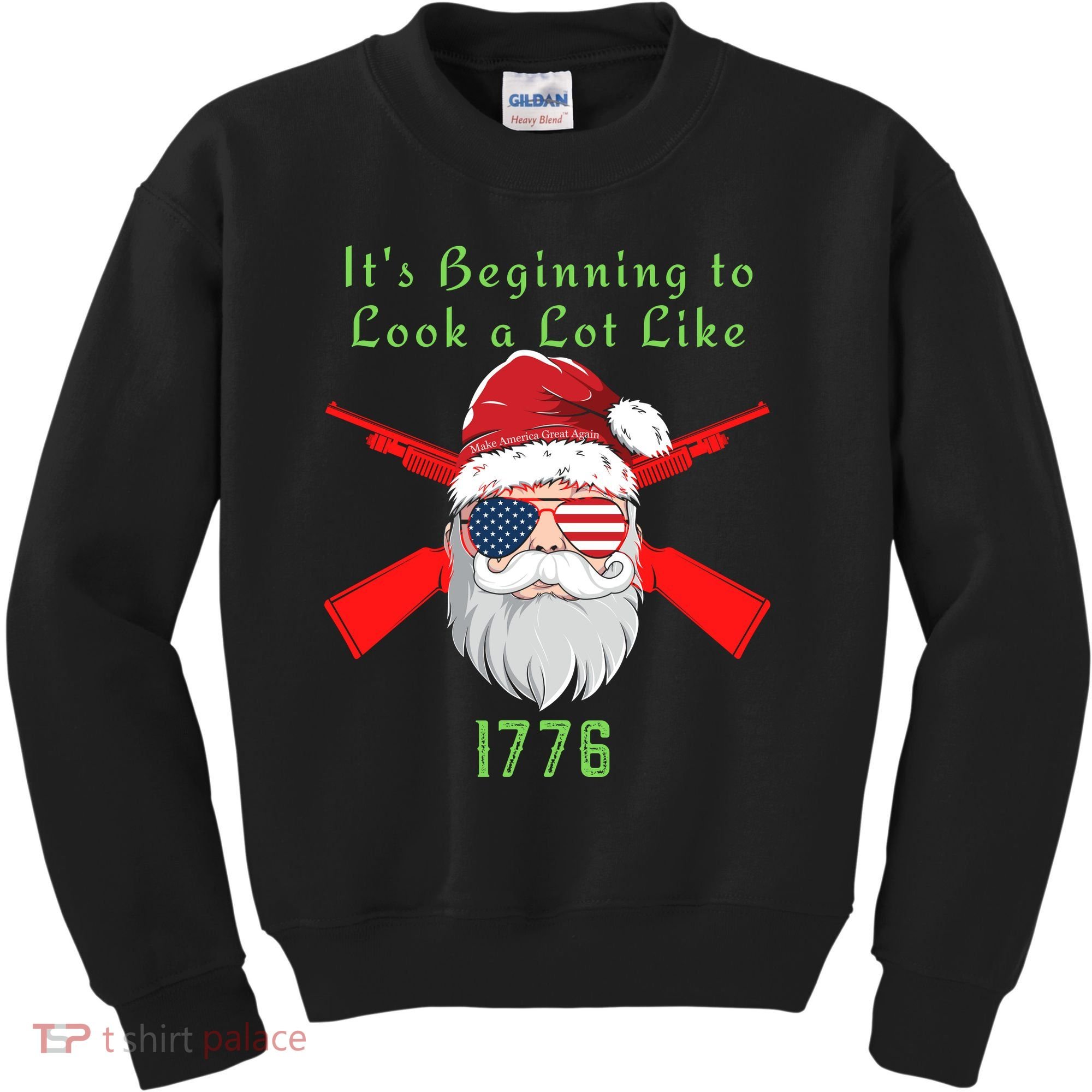 Funny Christmas Ultra MAGA Conservative Republican Kids Sweatshirt