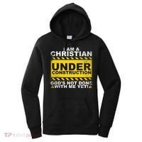 Funny Christian Under Construction Gift Catholic Women Women's Hoodie thumb 0