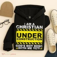 Funny Christian Under Construction Catholic Hoodie thumb 4