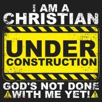 Funny Christian Under Construction Catholic Beanie thumb 2