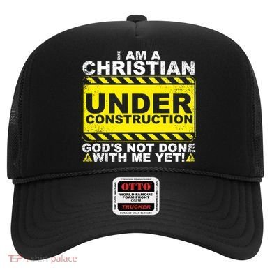Funny Christian Under Construction Catholic Hat
