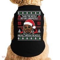 Funny Cute Ugly Christmas Sweater Xmas Doggie Tank thumb 0