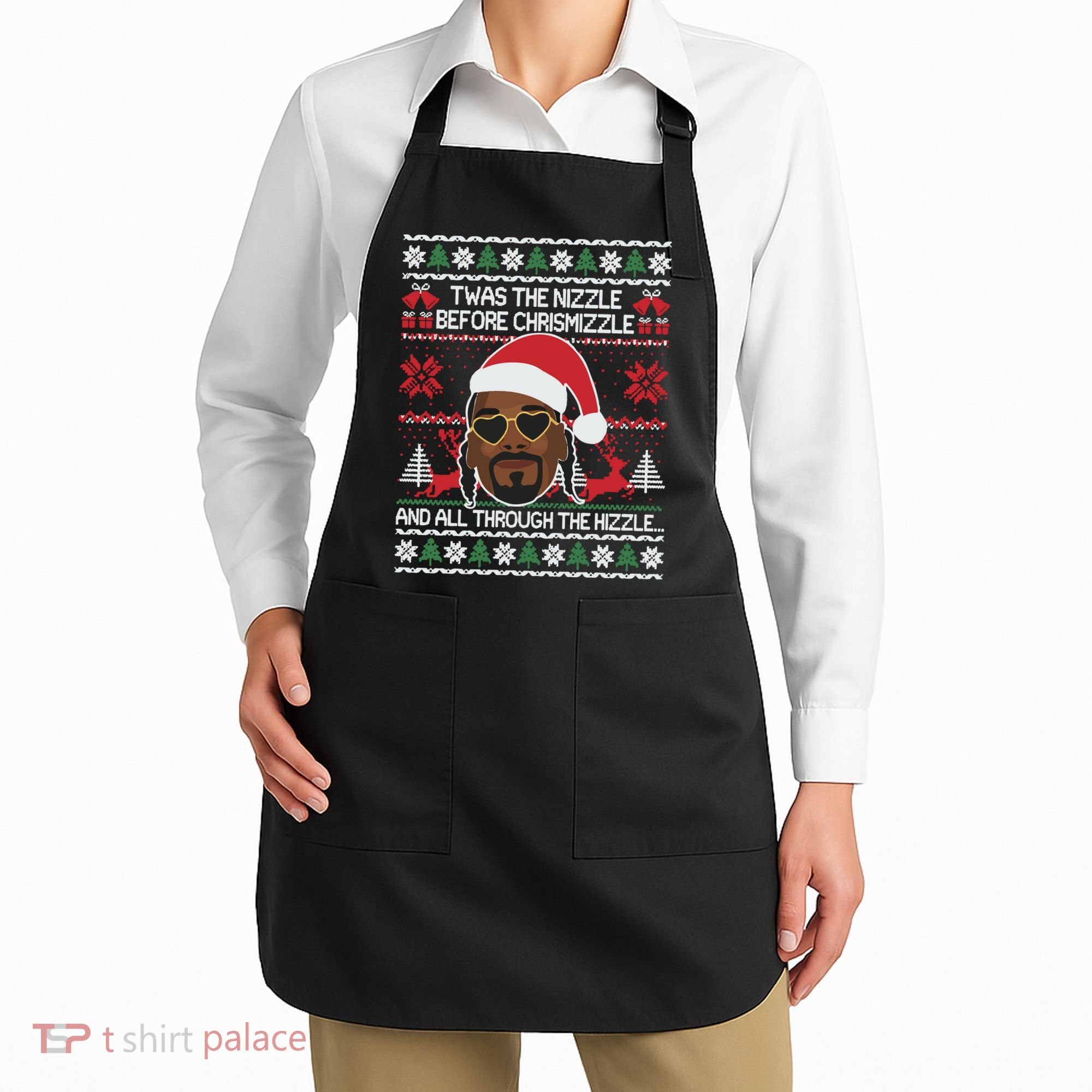 Funny Cute Ugly Christmas Sweater Xmas Apron