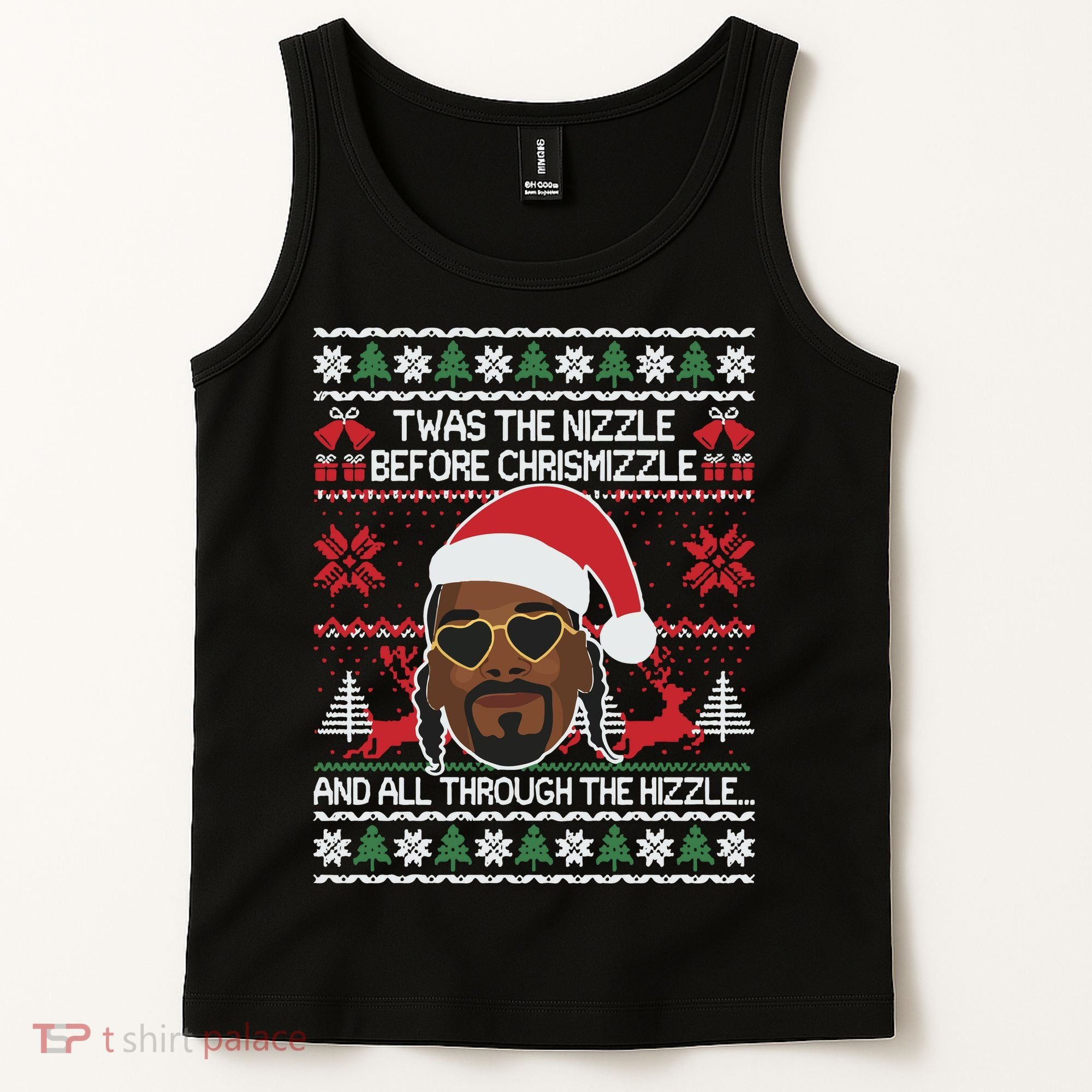 Funny Cute Ugly Christmas Sweater Xmas Tank Top