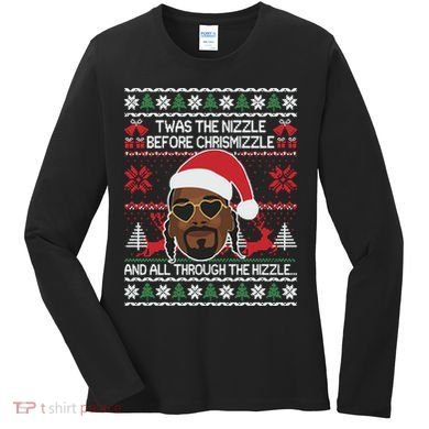 Funny Cute Ugly Christmas Sweater Xmas Women's Long Sleeve Shirt