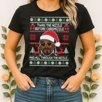Funny Cute Ugly Christmas Sweater Xmas Women's T-Shirt thumb 2