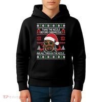 Funny Cute Ugly Christmas Sweater Xmas Kids Hoodie thumb 4