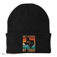 Funny Cowboy US State Texan Pride Dont California My Texas Beanie thumb 0